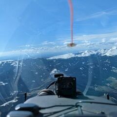 Flugwegposition um 13:00:27: Aufgenommen in der Nähe von Amering, Österreich in 2307 Meter